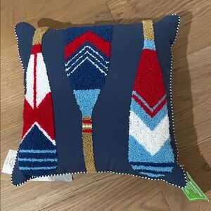 Southern Living Indoor Outdoor Boat Paddle Pillow, NWT